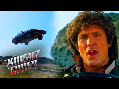 KITT Saves Michael and Stevie From Death | Knight Rider