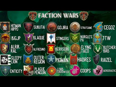 Faction Wars 2024 | 25 Faction Conquest Showdown - Total War Warhammer 3 Competitive