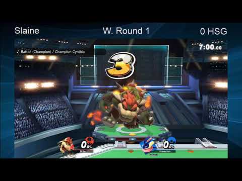CWA Wifi Weekly 37 - Hawaiian Shirt Guy (Greninja) vs Slaine (Bowser) Winners Round 1
