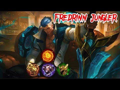 FREDRINN JUNGLER | ITEM BUILD FULL TANK | MOBILE LEGENDS