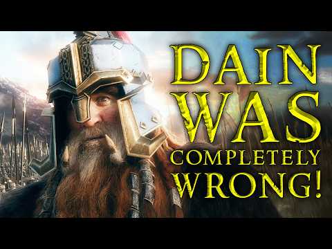How The Hobbit Films Got Dain Ironfoot Completely Wrong!
