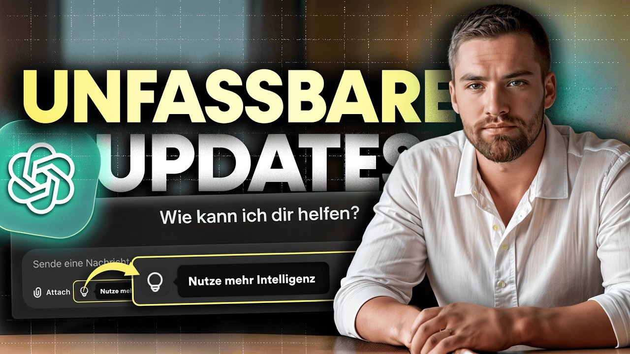 Diese 5 NEUEN ChatGPT-Funktionen übersehen FAST ALLE! (Neue ChatGPT Use Cases Deutsch)