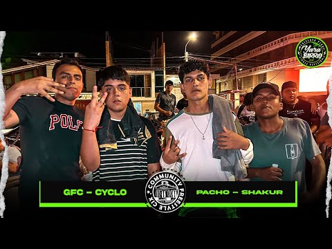 GFC - CYCLO VS PACHO - SHAKUR / COMMUNITY FRESTYLE CIX (CUARTOS)