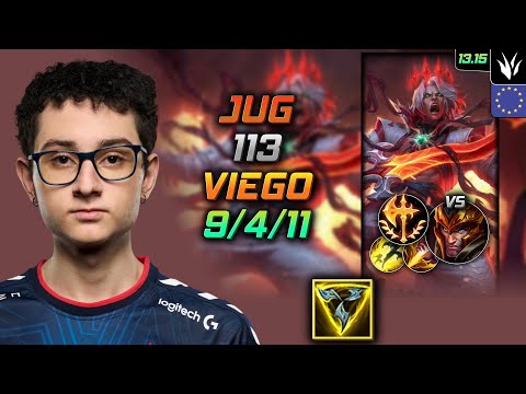 Viego Jungle Build 113 Trinity Force Conqueror - LOL EUW Challenger Patch 13.15