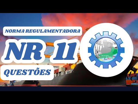 OGMO-RJ / CAPATAZIA / NR 11 IN QUESTIONS (08/05/2025) #ogmorj