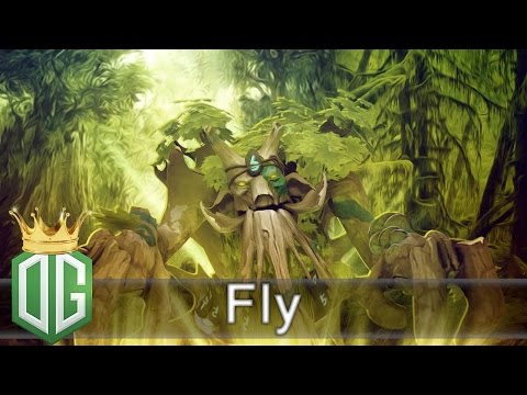 OG.Fly Treant Protector Gameplay - Ranked Match - OG Dota 2.