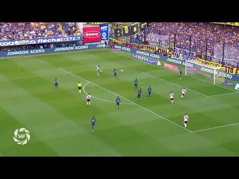 Gol del pity a boca en la bombonera