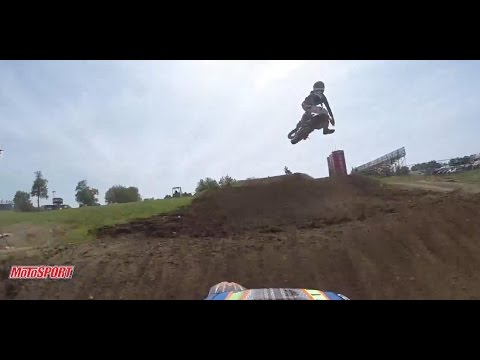 MotoSport Helmet Cam: Camron Mitchell at Red Bud
