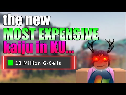 New Most EXPENSIVE Kaiju in KU Costs 18 MILLION G-CELLS | Kaiju Universe Roblox