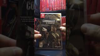 COMMANDOS 2 HD REMASTER NINTENDO SWITCH UNBOXING