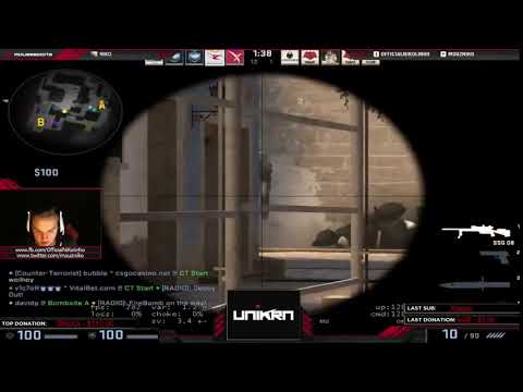 s1mple vs niko on mid