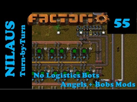 Lets Play Factorio S6E55 - Canisters and Ferric Chloride cycle