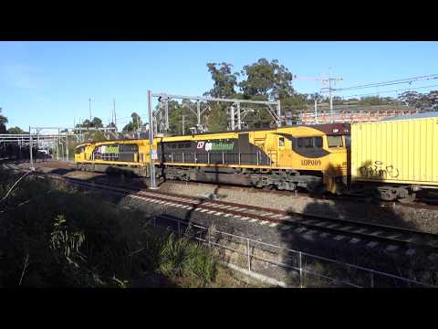 6012 / LDP009 with Aurizon 7BM7 - 2/7/17