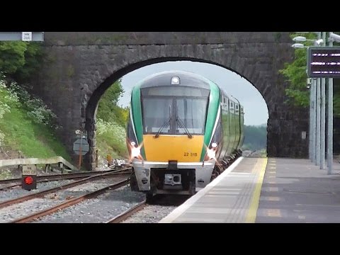 Irish Rail 22000 Class Intercity Train number 22318 - Kildare Station