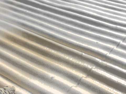 Dachsanierung mit Dachspritzschaum auf Faserzement - Teil 1