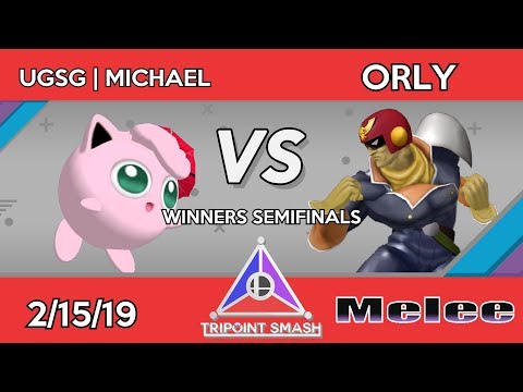 Tripoint Smash 48 - Winners Semifinals - UGSG | Michael (Jigglypuff) Vs. ORLY (Captain Falcon)