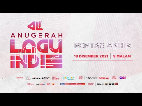 Pentas Akhir Anugerah Lagu Indie 2021.
