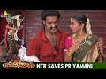 Yamadonga Movie Scenes NTR Saves Priyamani Telugu Movie Scenes SS Rajamouli SriBalajiMovies