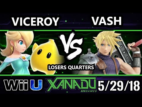 S@X 252 Smash 4 - Viceroy (Rosalina) Vs. Vash (Cloud) - Wii U Losers Quarters