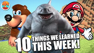 10 Things: Super Mario Inducted, Eve Online Heist, Rare Treasures & Lots of Leaks!