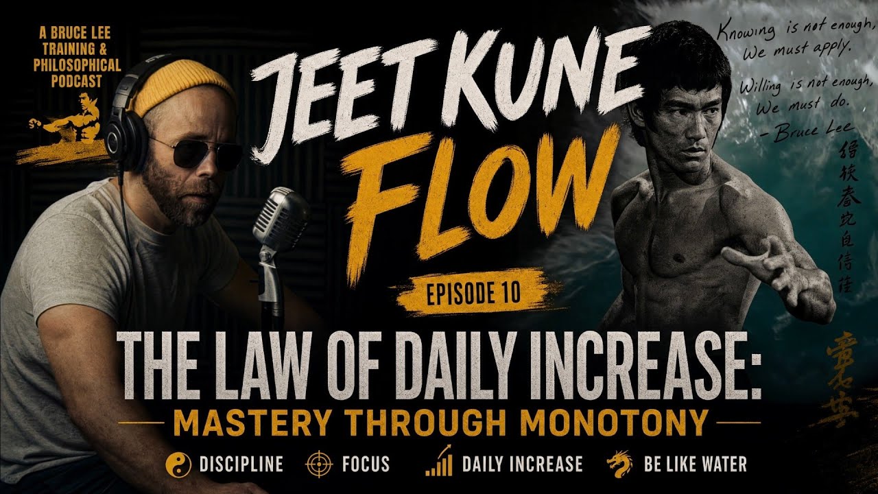 JEET KUNE FLOW | Episode 10 | The Law of Daily Increase: Mastery Through Increase 
