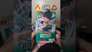 We're back with the 2nd Booster Double Pack π₯ OR π© ? #onepiece #onepiececardgame #pokemon
