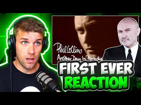 Rapper Reacts to Phil Collins - Another Day In Paradise (FIRST REACTION)