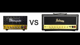 Video thumbnail for Pedrone pegasus 50 watts vs TMiranda micro 800 50 w by Estúdio Berger