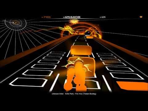 audiosurf ep 44  Knife Party - Fire Hive