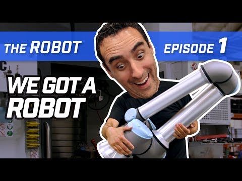 NEW CNC Robot is Here! | The Robot Episode 1 | Universal Robots UR10e