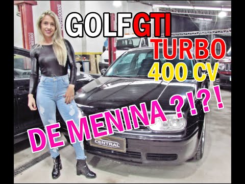 GOLF GTi 20V TURBO - CARRO DE MENINA, SIM ! - MUNDO AUTO RJ