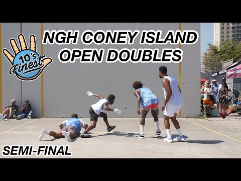 NGH Coney Island Open Doubles | Semi-Final: Naz and Julio VS. Sam Clutch and Carlin