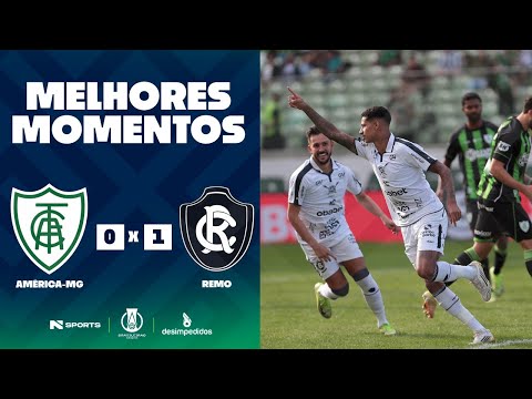 AMÉRICA-MG 0 X 1 REMO  | MELHORES MOMENTOS | 21ª RODADA BRASILEIRÃO SÉRIE B