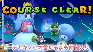 【スーパーマリオUDX】Part23 他にもこんな雪だるまが！？「New スーパーマリオブラザーズ U デラックス」実況プレイ