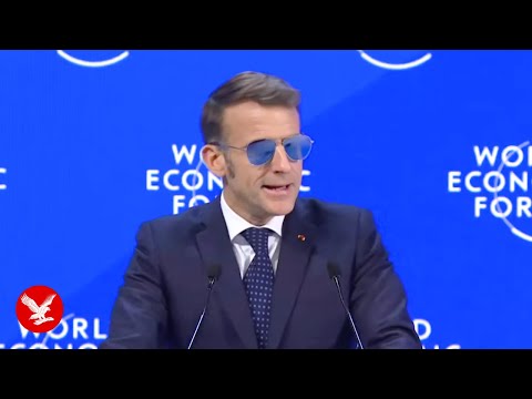 Live: Macron makes speech at the World Economic Forum in Davos