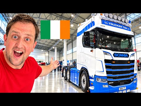 I WAS NOT EXPECTING THIS AT MY FIRST IRISH TRUCK SHOW!