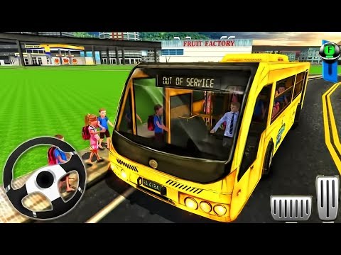 City High School Bus 2018 - Driving Simulator - Android GamePlay