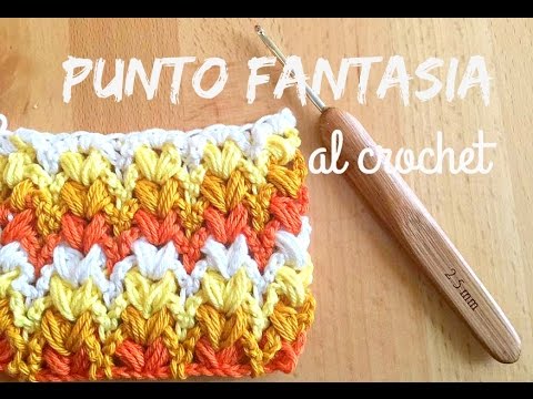 Galería de puntos fantasía al crochet