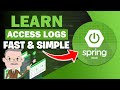 SpringBoot Access Log Filter For REST API Calls