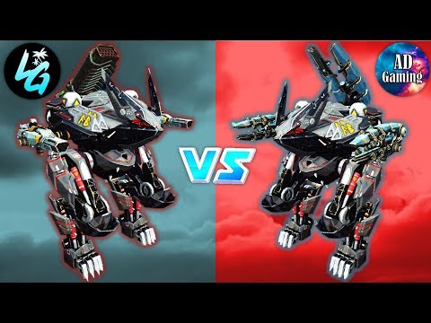Fenrir Scourge Calamity VS Thunder Storm - AD Gaming And Lee Fighter Gamer Test - War Robots
