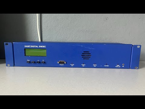Review/Setup of the SAGE DIGITAL ENDEC 3644!!