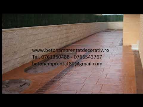 Beton Amprentat Piscu Scoarței -Vâlcea Tel.0761350488 -0766543767