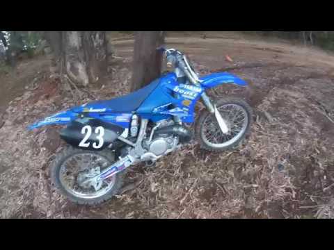 NEW DIRT BIKE YAMAHA YZ250 2 STROKE FIRST RIDE