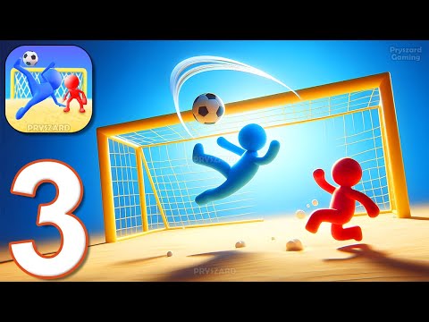 Gameplay Walkthrough Part 3 - Super Goal Fun Soccer Game (iOS, Android) - YouTube