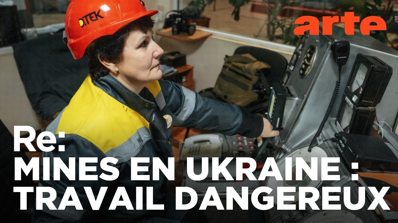 Des Ukrainiennes dans les mines de charbon | ARTE Regards