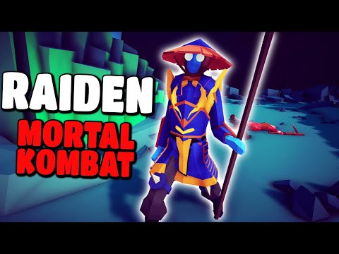 RAIDEN vs Every Faction - TABS MODS GAMEPLAY