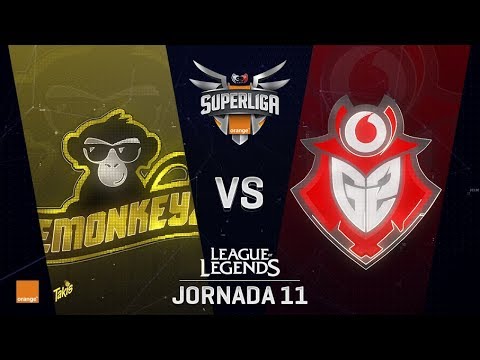 SUPERLIGA ORANGE - EMONKEYZ VS G2 VODAFONE - Mapa 1 - #SUPERLIGAORANGELOL11