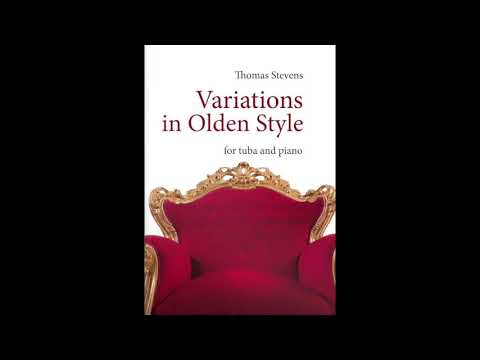Stevens Vari. in Olden Style VI Tempo=112 (A=440) "Karaoke - Accompaniment"
