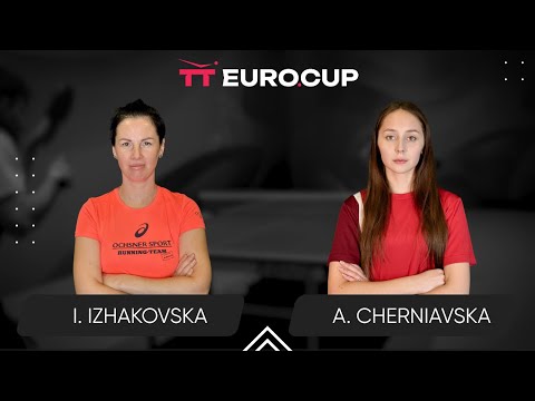 16:45 Inha Izhakovska - Alina Cherniavska 31.03.2025 TT Euro.Cup Women Ukraine Star. TABLE 4