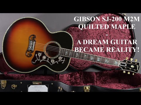 Immagine Gibson SJ-200 M2M Quilted Maple/Thermally Aged Adirondack Tri Burst - 26